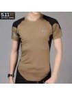 Термо-футболки 511 короткий рукав коричневая M