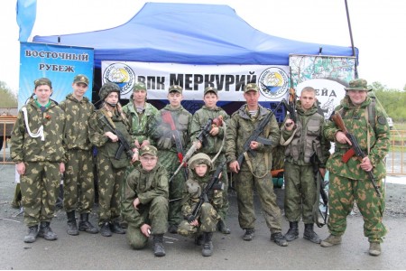 В Надеждинском районе ВПК Меркурий проводит военно – полевые сборы